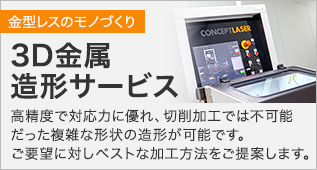 3D金属造形サービス